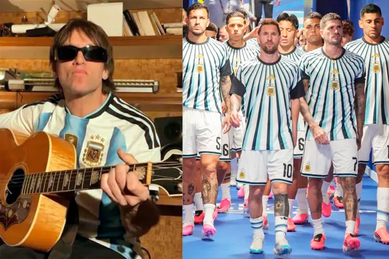 La particular versión de "Wonderwall" de Joaquín Levinton para alentar a la Selección