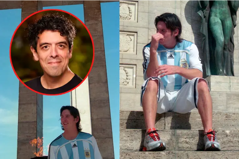 El rosarino que creó la primera publicidad de Messi recordó el día que compartió un pancho con él