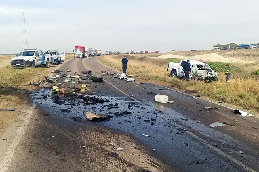 Ruta Nacional 33. Foto: La Brujula 24.