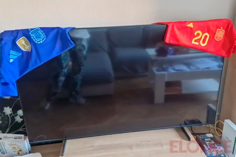 Una familia dividida por la final del Mundial.-