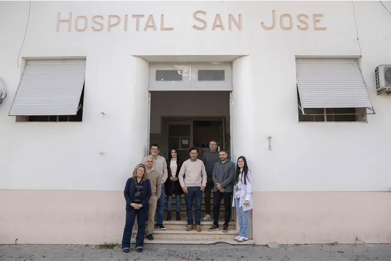Blanzaco relevó necesidades en el hospital San José y un centro de salud de Aldea Spatzenkutter