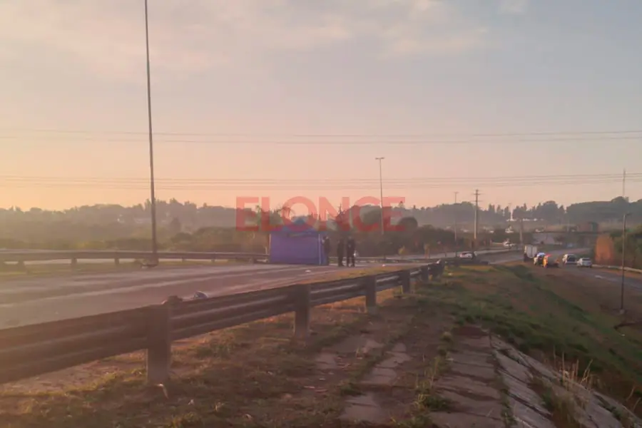Fatal accidente en Paran&aacute; (foto Elonce)