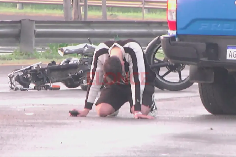 Tragedia vial en Paraná (foto Elonce)
