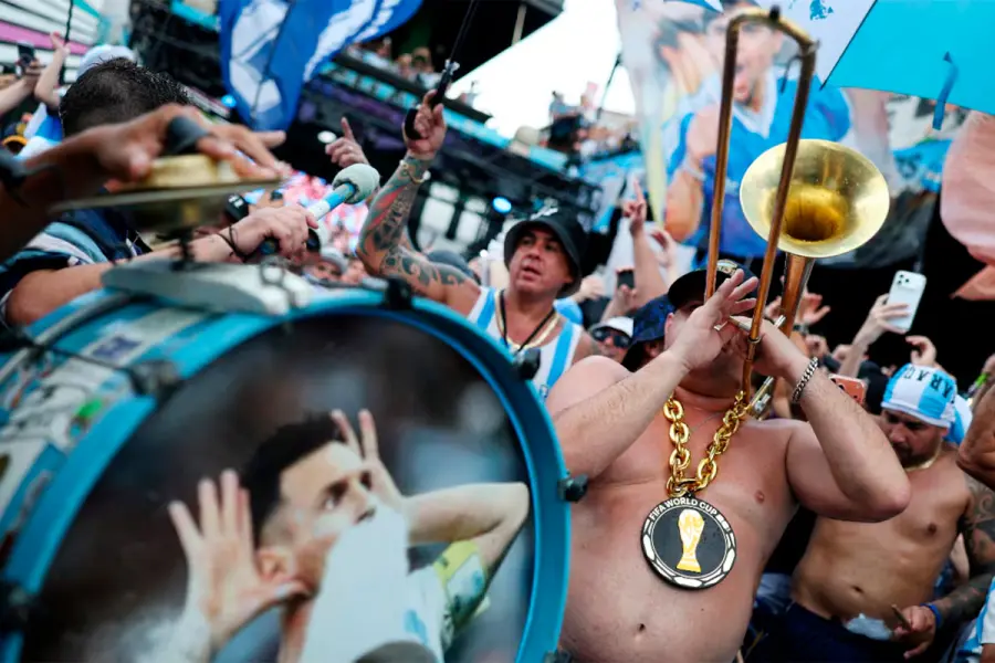 Banderazo argentino (foto: Lele Heredia/Videolab-TN)