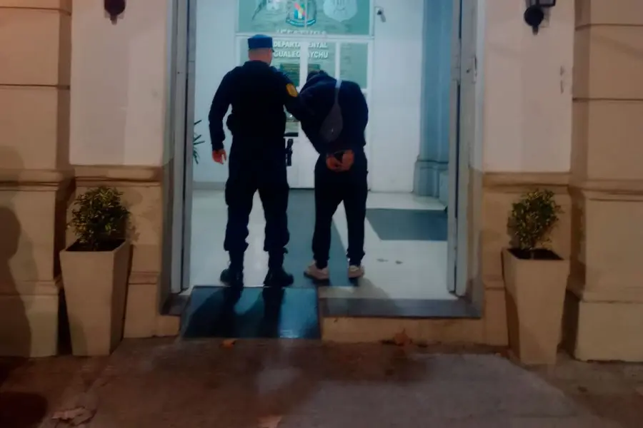 Detenido en Gualeguaychú.