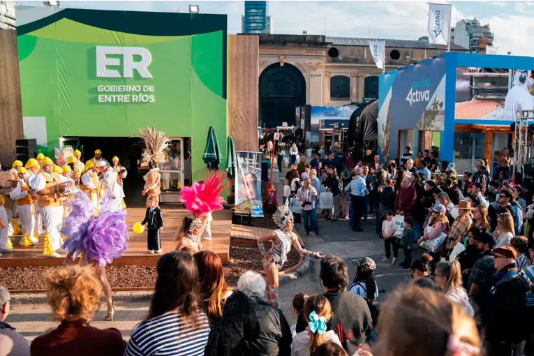 Entre Ríos exhibe en la Expo Rural su identidad turística, productiva y cultural