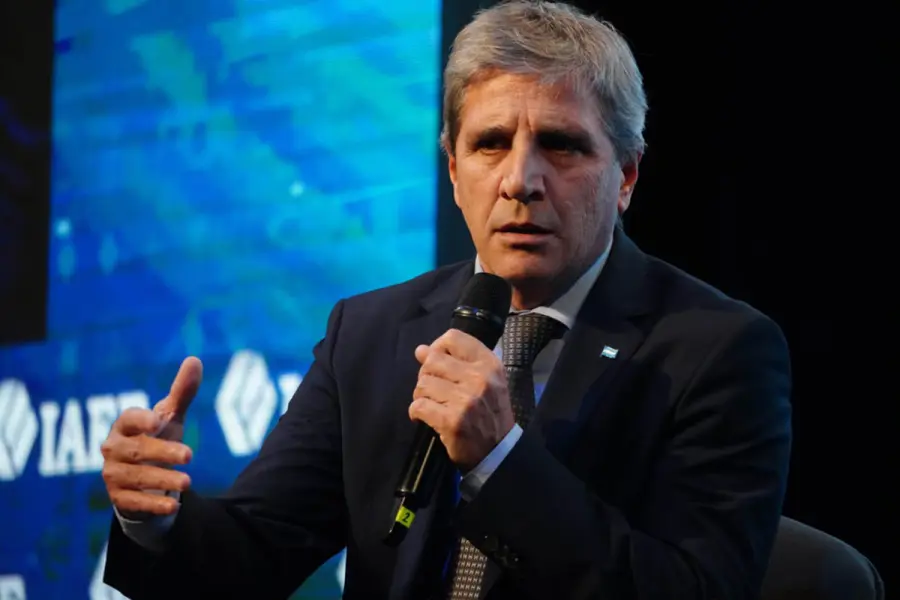 Luis Caputo, ministro de Econom&iacute;a de la Naci&oacute;n. Foto: NA.