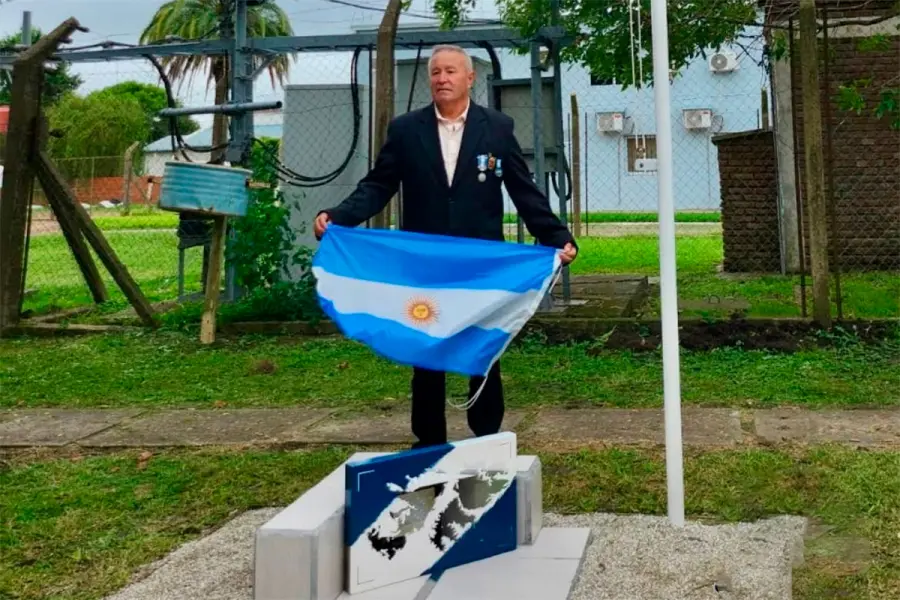 Pedro Miguel Luna, veterano de Malvinas