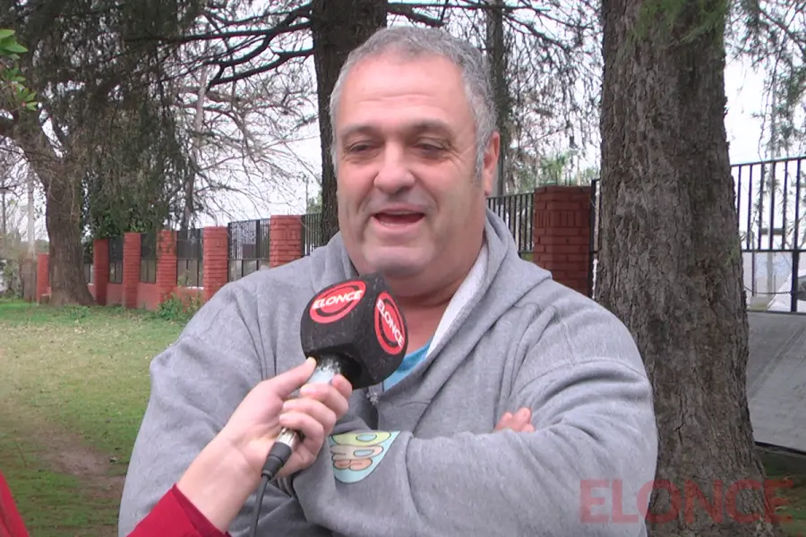 Diego Moreira, hincha de Patronato (foto Elonce)