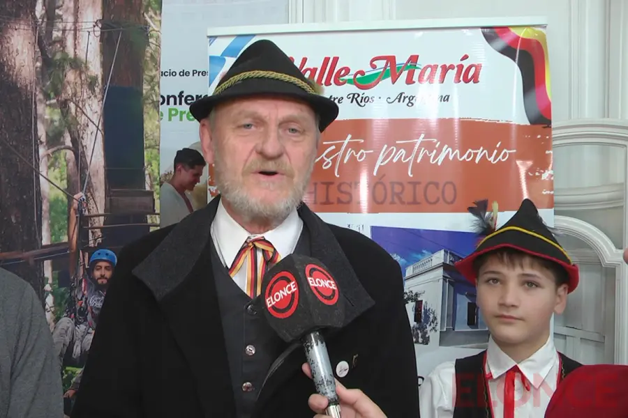 Dar&iacute;o Wendler, coordinador de Cultura de Valle Mar&iacute;a (foto Elonce)