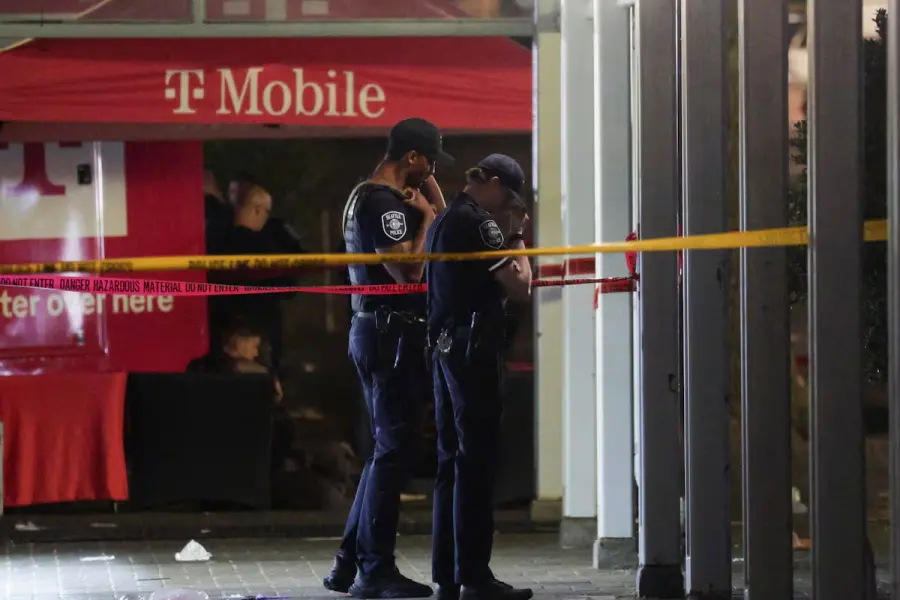 Tiroteo en el Bite of Seattle. Foto: AP.