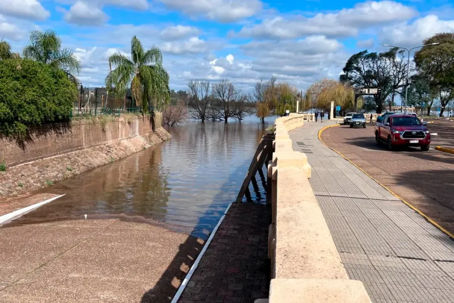 Costanera de Concordia (foto Diario R&iacute;o Uruguay)
