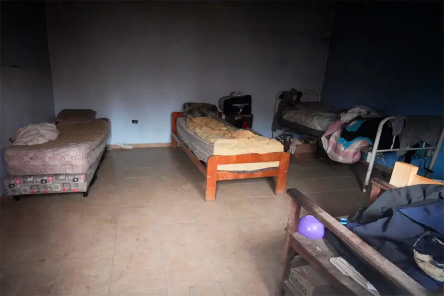 Hogar clandestino en Santa Fe (foto Aire de Santa Fe)