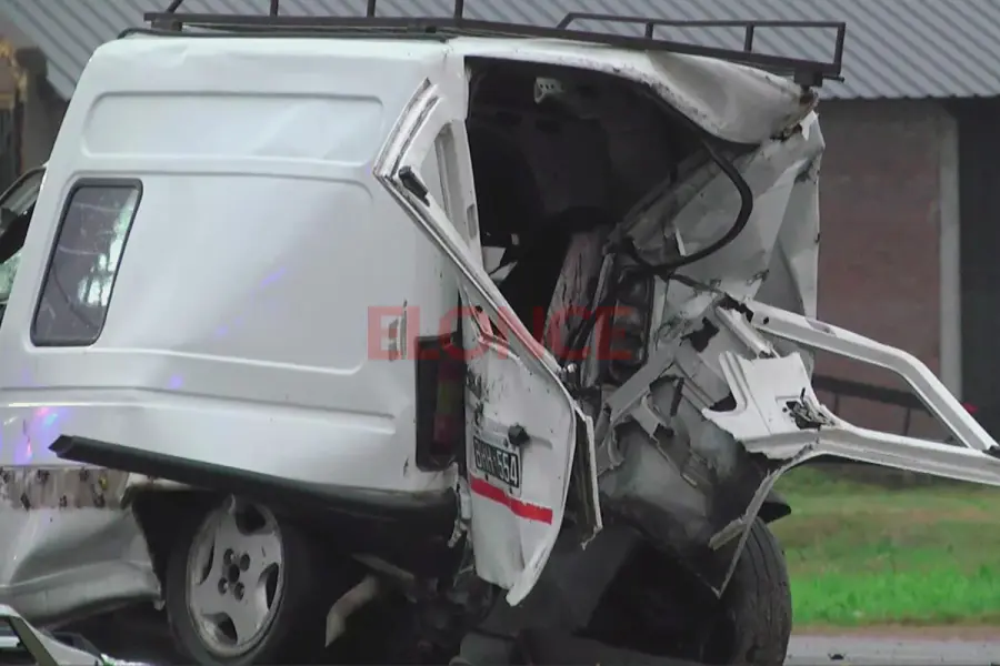 Choque fatal en Paran&aacute; (foto Elonce)