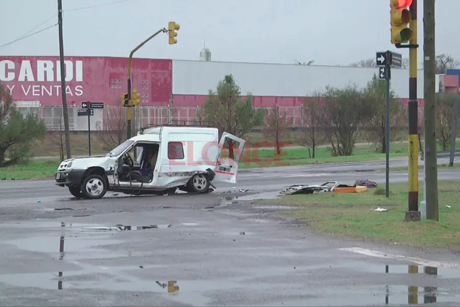 Choque fatal en Paraná (foto Elonce)