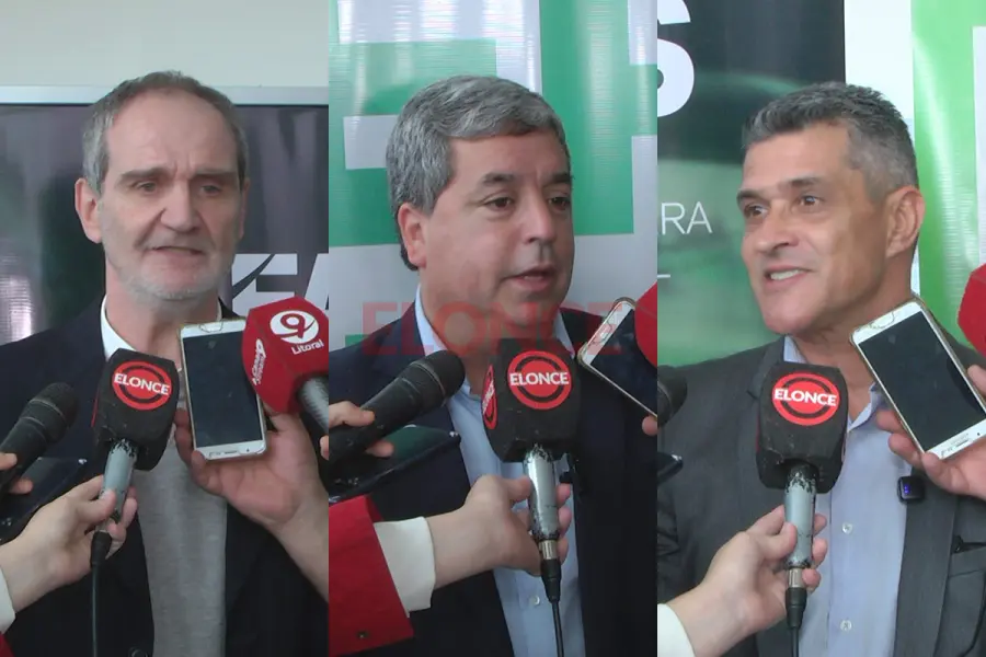 Sebasti&aacute;n Uranga / David Urreta / Carlos Moyano (foto Elonce)