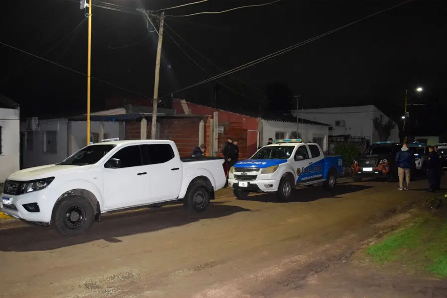 Allanamiento por el crimen de Auzqui