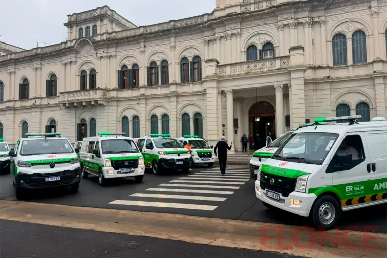 Entre Ríos incorporó 24 ambulancias y cinco motos para fortalecer el sistema de salud