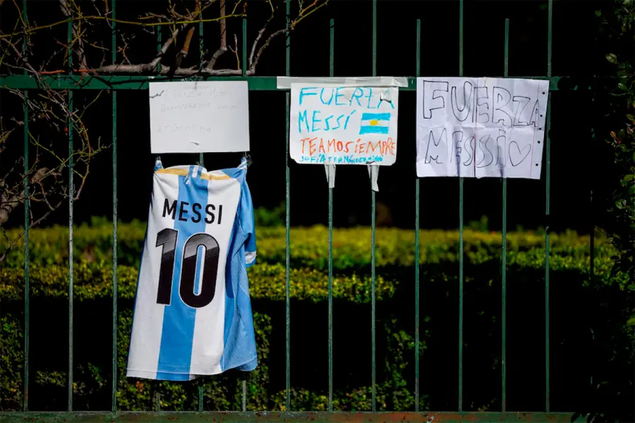 El acompa&ntilde;amiento de los hinchas (foto RS Fotos)