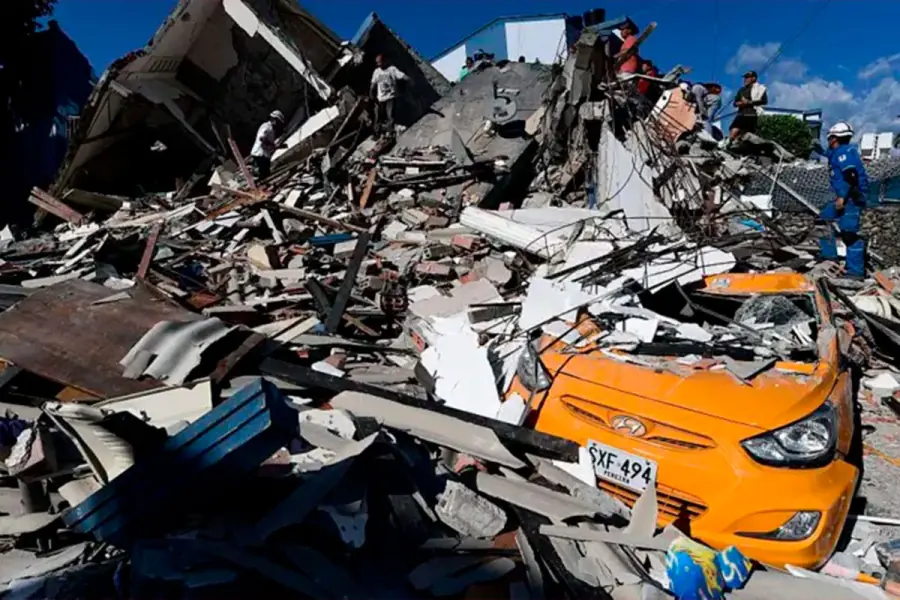 Escombros sepultaron viviendas en zonas como Pereira. (AFP via Getty Images).