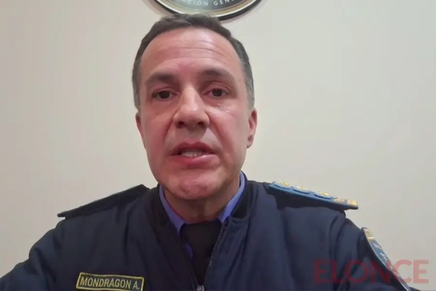Alejandro Mondragón, inspector general y jefe de la División Principal Cuerpo Penitenciario (foto Elonce)