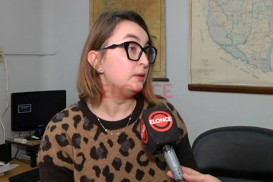 Fiscal auxiliar de Diamante, Romina Blasich.