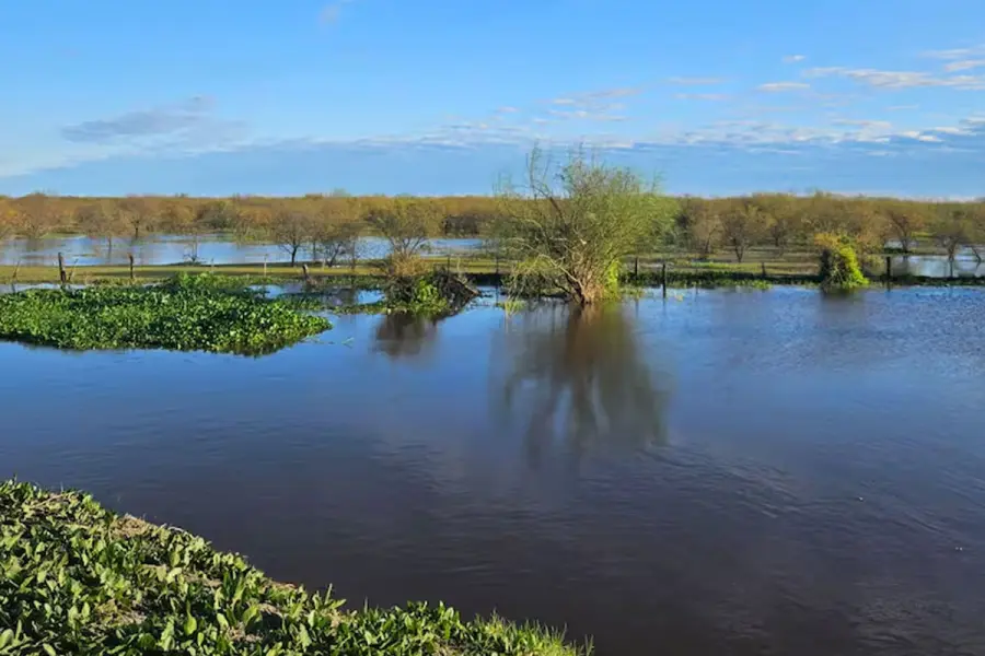 Situaci&oacute;n en el norte de Santa Fe.