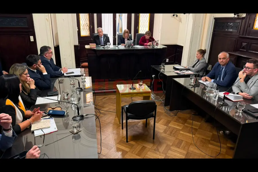Veredicto del Tribunal Oral Federal de Paran&aacute; (foto Elonce)