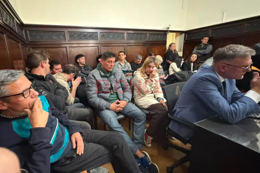 Veredicto del Tribunal Oral Federal de Paran&aacute; (foto Elonce)