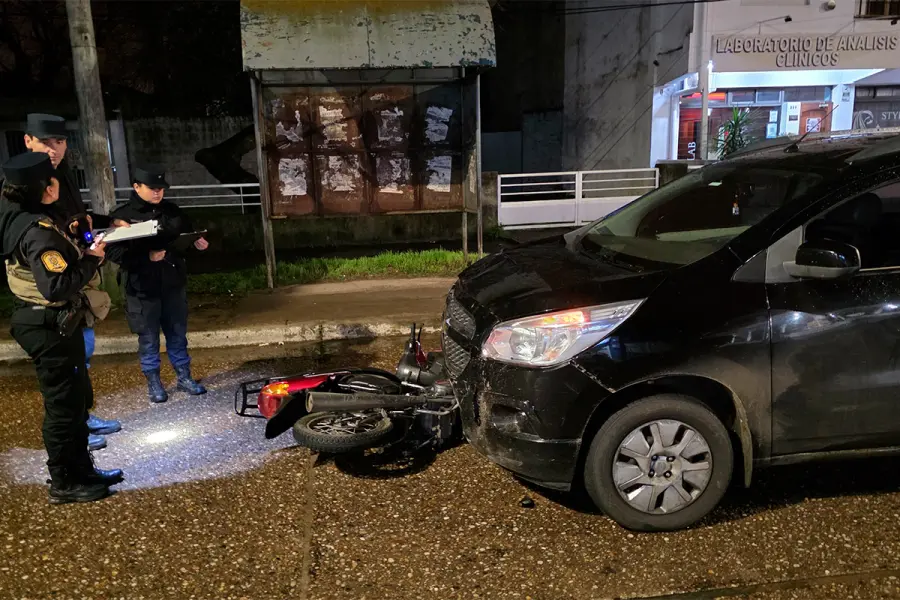 Fatal accidente en Concordia (foto Concordia Policiales)