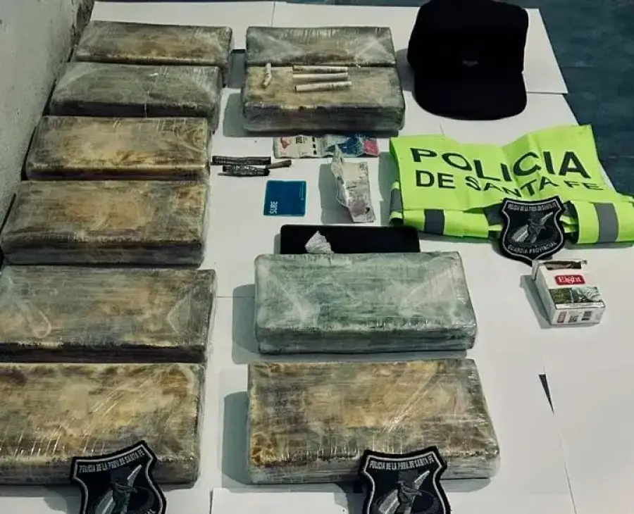 Entrerriano fue detenido con más de 11 kilos de cocaína ocultos en su auto (foto Reconquista Hoy)