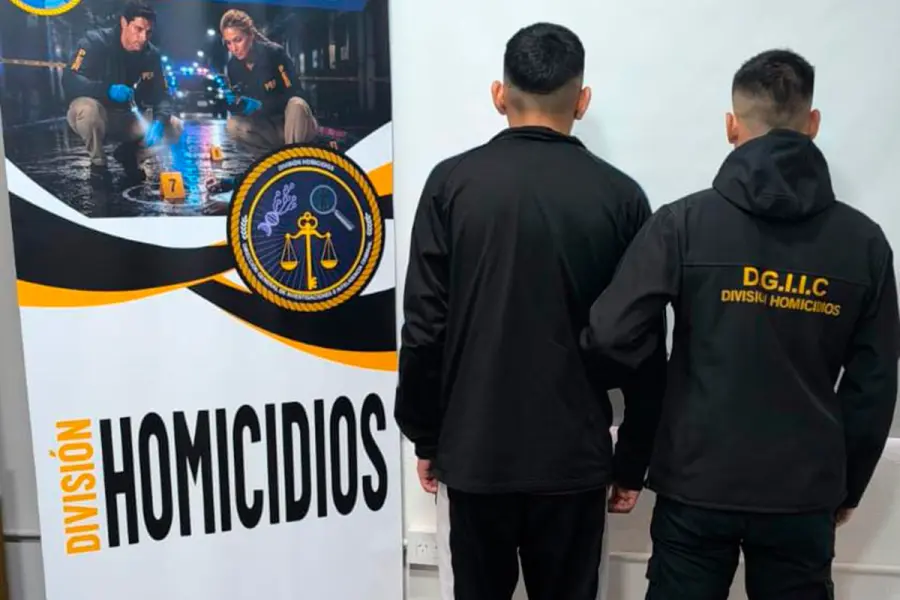 Uno de los detenidos por el intento de homicidio en Paran&aacute; (foto Polic&iacute;a de Entre R&iacute;os)
