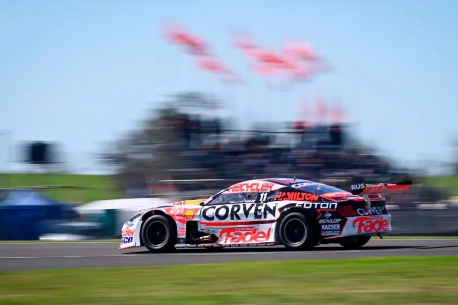 Werner en el circuito de Paran&aacute;.