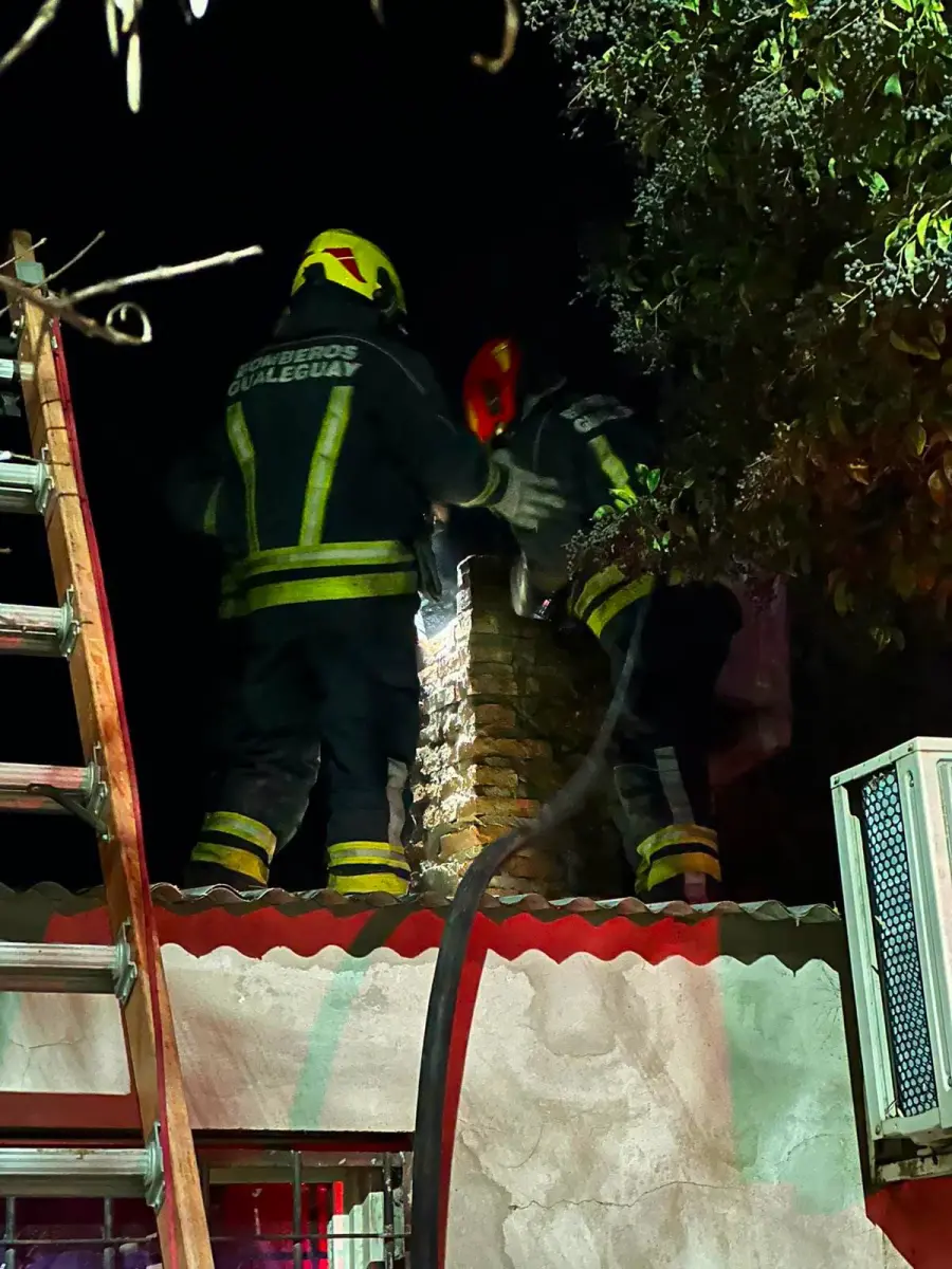 Foto: Bomberos Voluntarios de Gualeguay