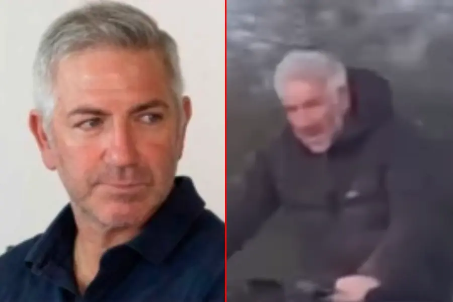 Orrico fue visto mientras circulaba en bicicleta cerca de su residencia