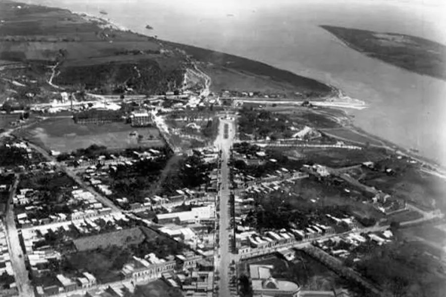 Vista a&eacute;rea Paran&aacute; 1930.