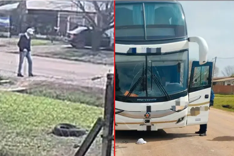 Identificaron al hombre que murió atropellado por un colectivo en Villaguay