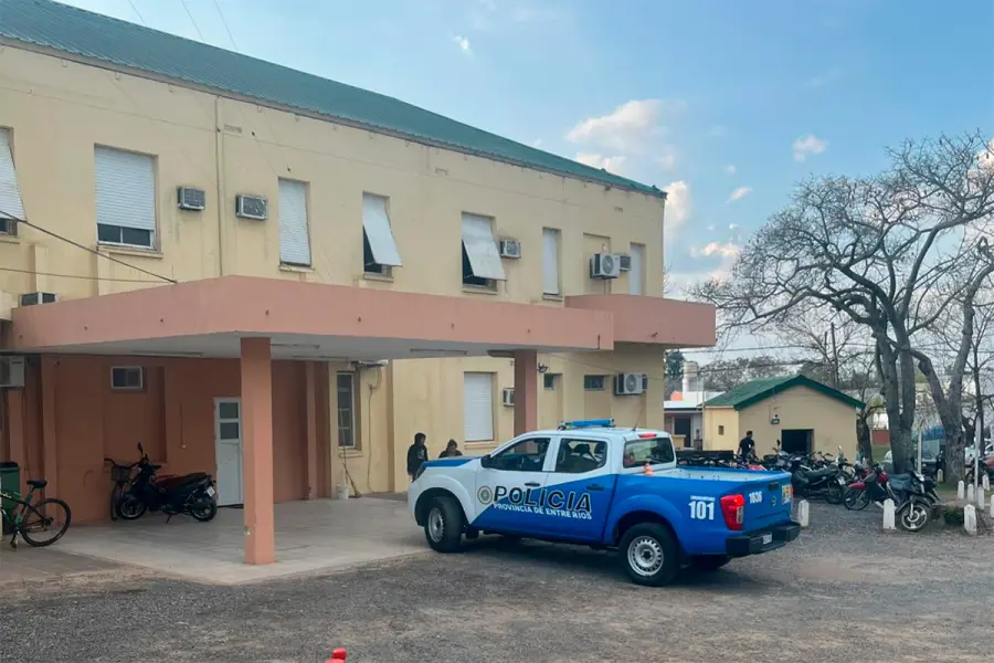 &Uacute;ltimo detenido por millonario asalto a productor entrerriano (foto Chajar&iacute; al d&iacute;a)