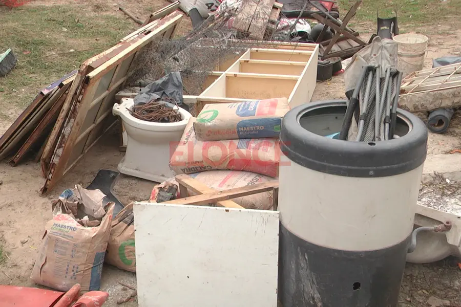 Vivienda demolida en Ciudad Perdida (foto Elonce)
