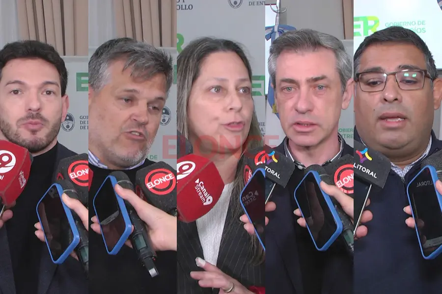 Manuel Gainza / Jes&uacute;s Korell / Gabriela Vergara / Guillermo Gorskin / Germ&aacute;n Rojas (foto Elonce)