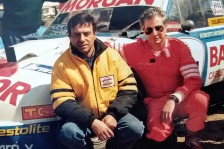 Pedersoli junto al Toro Mouras