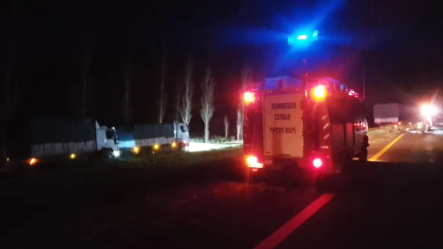 Foto: Bomberos Voluntarios de Ceibas