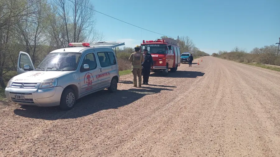 Foto: Bomberos Voluntarios de Ceibas