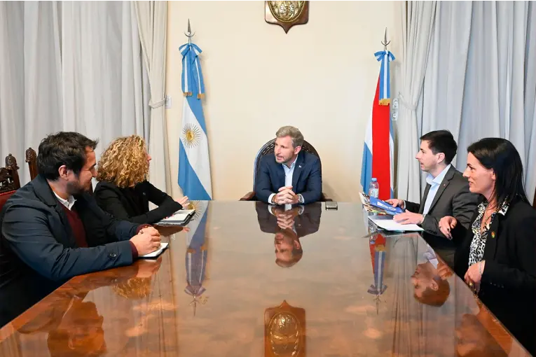 Frigerio recibió a representantes del FIDA para avanzar en un proyecto de desarrollo rural