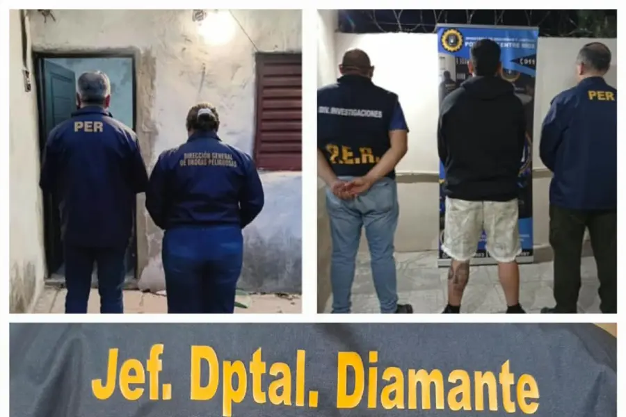 Estafaron a una mujer de Diamante y allanaron en Paran&aacute; (foto Polic&iacute;a de Entre R&iacute;os)