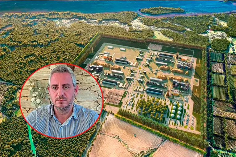 Walser destacó la relocalización de la planta de hidrógeno verde: El objetivo está cumplido