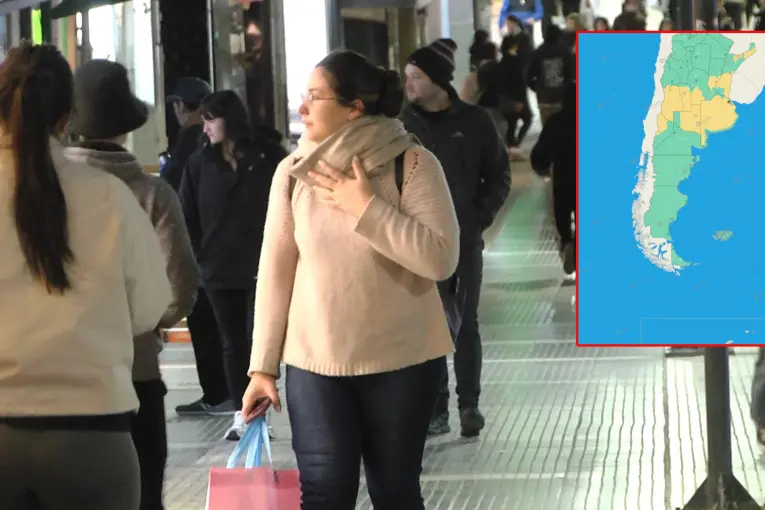 Alerta amarilla por frío extremo en Entre Ríos: anticipan mínimas de hasta 2°C para este domingo