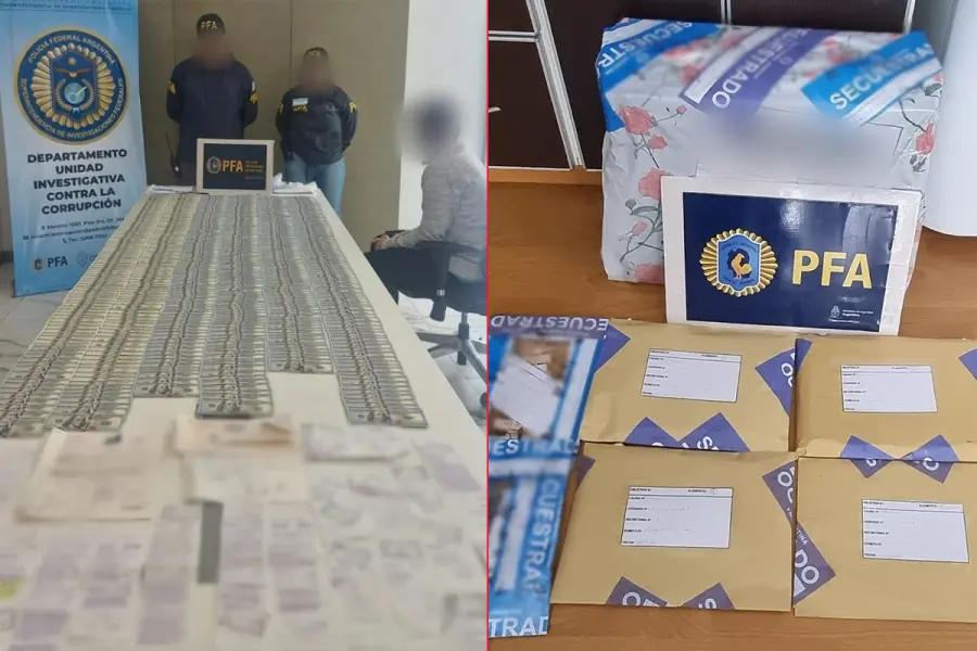 Investigaci&oacute;n por presunta corrupci&oacute;n en Tandanor (foto Polic&iacute;a Federal Argentina)