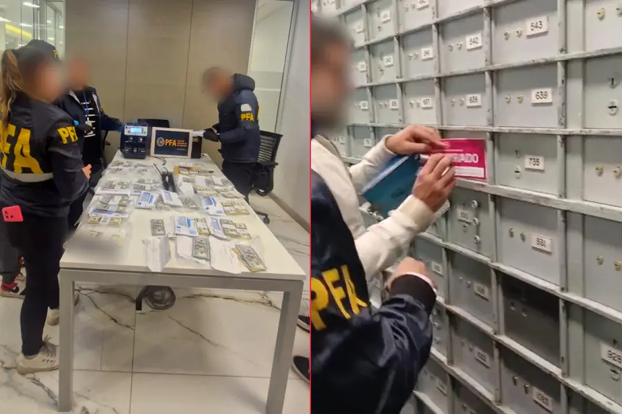 Investigaci&oacute;n por presunta corrupci&oacute;n en Tandanor (foto Polic&iacute;a Federal Argentina)