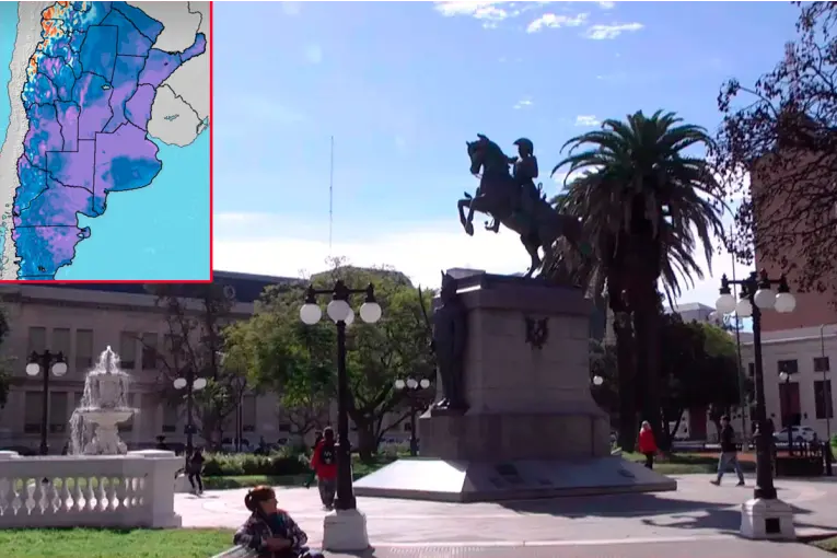 Domingo frío en Entre Ríos y el centro del país: hasta cuándo seguirán las bajas temperaturas